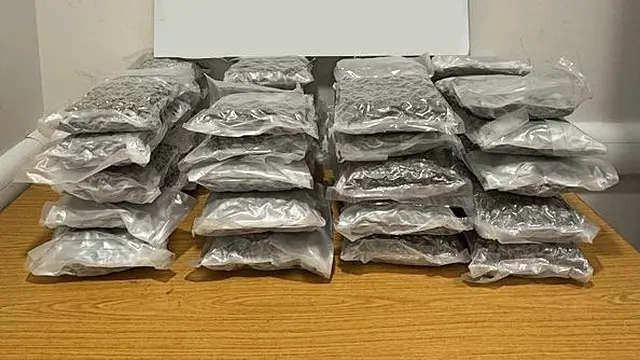 Man (20s) arrested after 22.3kg cannabis seized at Dublin Airport