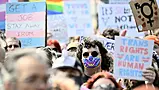 Thousands Of Trans Rights Protesters On Edinburgh Streets Following Court Ruling