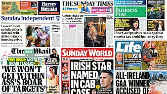 What The Papers Say: Sunday's Front Pages
