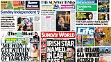 What The Papers Say: Sunday's Front Pages