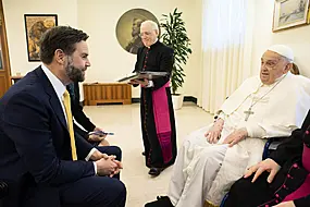 Us Vice President Jd Vance Meets Pope Francis On Easter Sunday