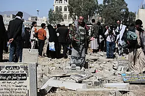 Us Airstrikes Killed 12 People In Yemen’s Capital, Houthi Rebels Say