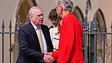 Britain's King Charles Joined By Andrew At Easter Sunday Service