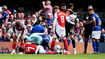 Mikel Arteta Hopes Bukayo Saka Will Be Fit For Arsenal’s Champions League Clash