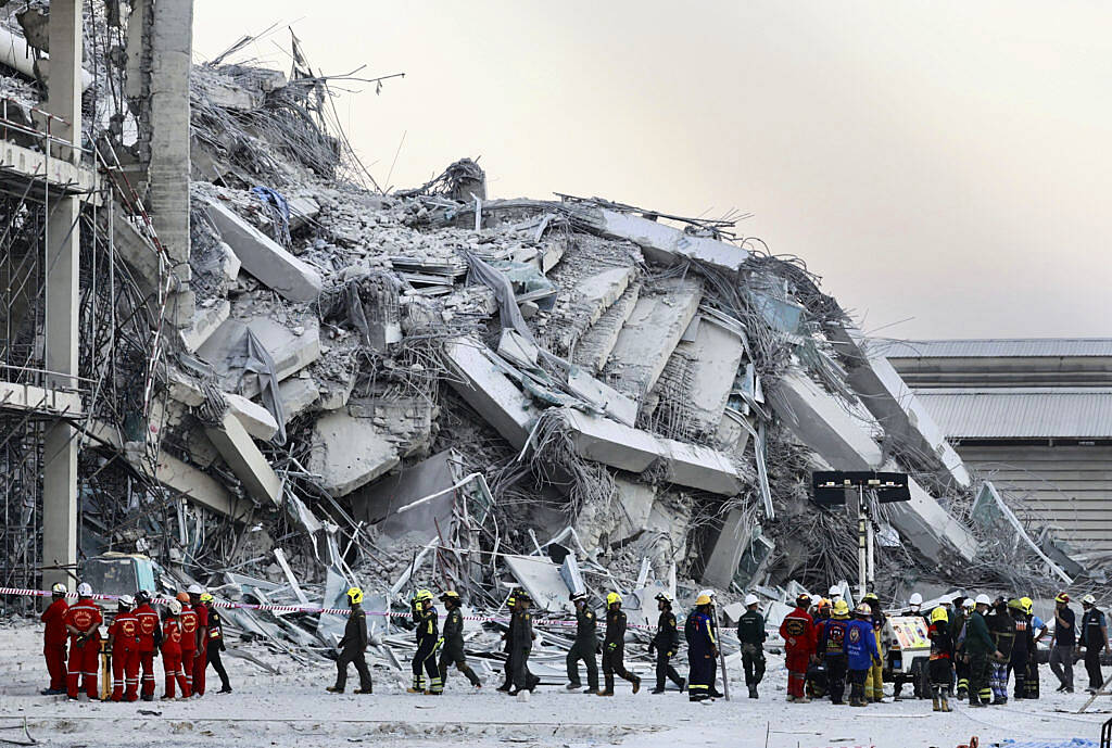 Thai-Chinese firm denies flouting safety measures amid skyscraper collapse probe