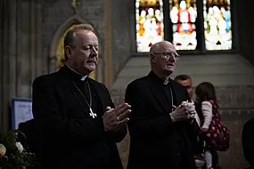Cathedral Bells Ring Out 88 Times As People Pay Respects To Pope In Armagh