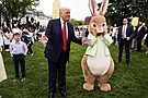 Trump Says Grey Skies For White House Easter Egg Roll Mean No Worries Of Sunburn