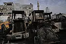 Israeli Strikes Kill 14 In Gaza And Destroy Heavy Equipment Used To Clear Rubble