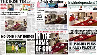 What The Papers Say: Wednesday's Front Pages