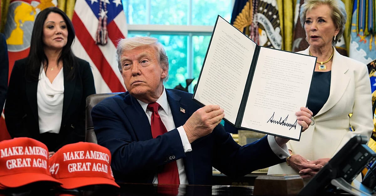 Trump signs executive orders targeting universities and education equity efforts