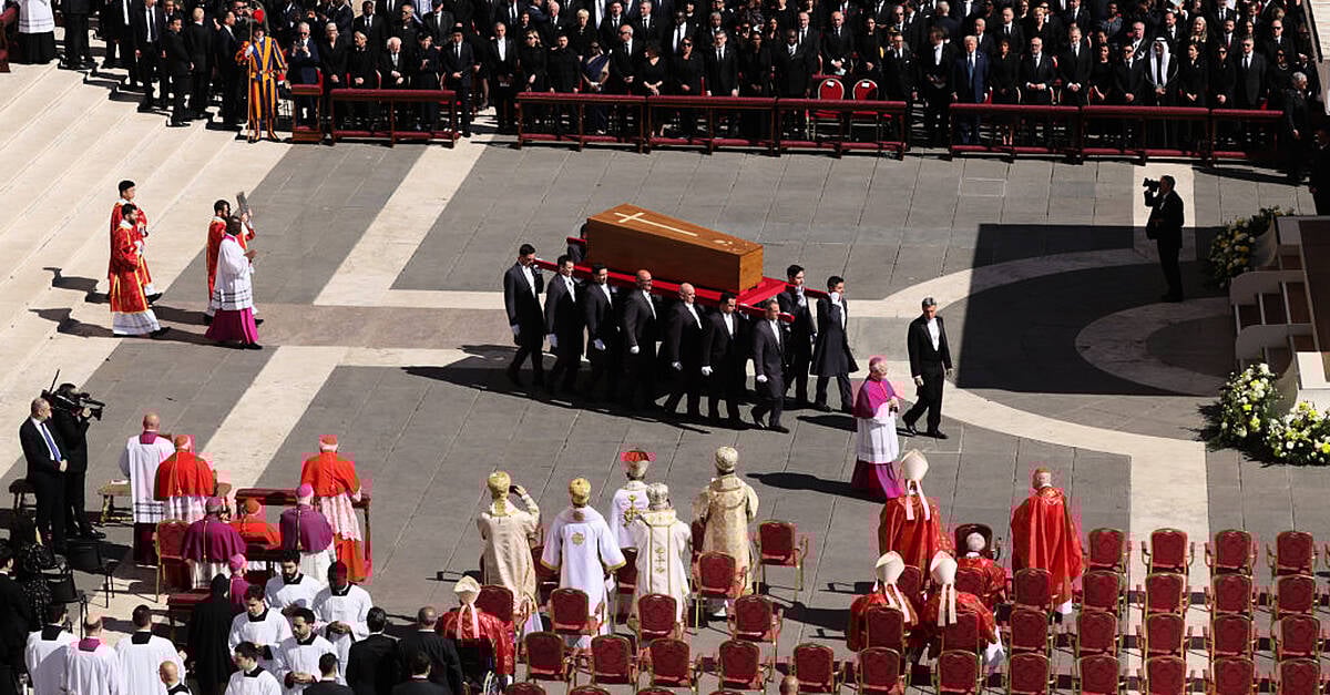 In pictures: Pope Francis is laid to rest