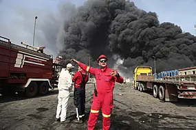 Four People Dead After Massive Explosion At Iranian Port