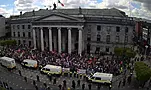 'God Bless Ireland': Conor Mcgregor Attends Anti-Immigration Protest In Dublin City Centre