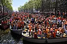 Orange-Clad Crowds Cram Into Dutch Cities To Celebrate King’s Birthday