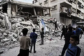 Latest Air Strikes On Gaza Push Overall Palestinian Death Toll Above 52,200