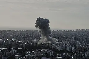 Israeli Jets Strike Beirut’s Southern Suburbs For Third Time Since Ceasefire