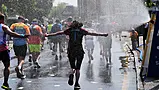 Thousands Cross Finish Line Of London Marathon As Temperatures Hit 22.2C