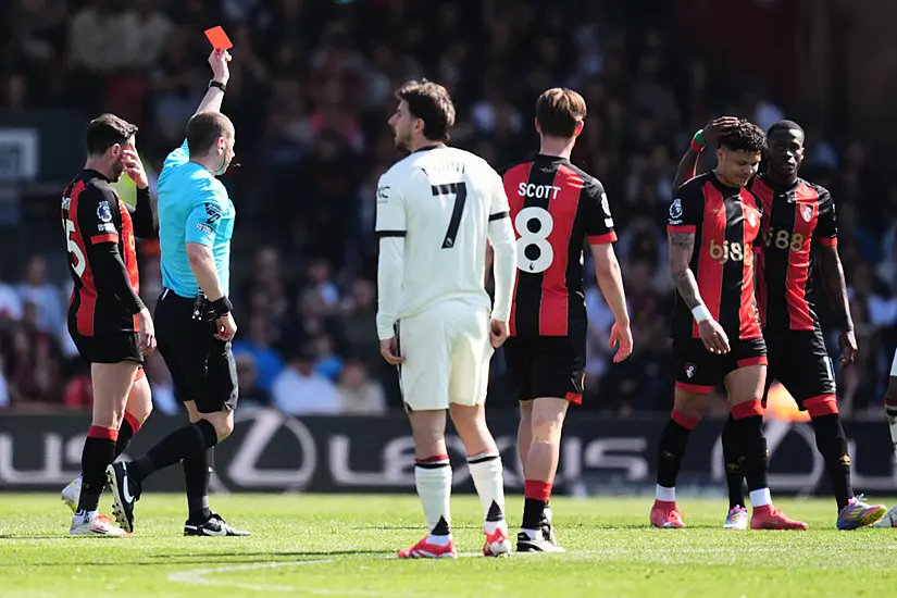 Bournemouth Striker Evanilson Has Manchester United Red Card Overturned
