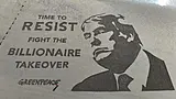 Donald Trump Protest Art Created On Beach Near Turnberry Golf Resort