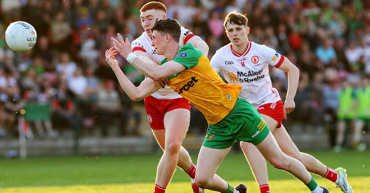 Under-20s GAA: Tyrone crowned Ulster champions after beating Donegal in ...