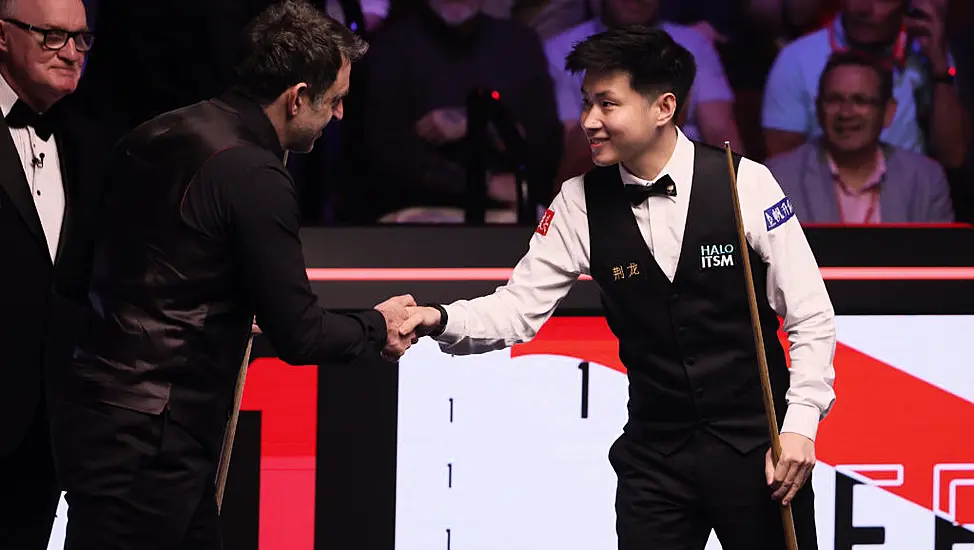 Nothing To Separate Ronnie O’sullivan And Zhao Xintong After Opening Session
