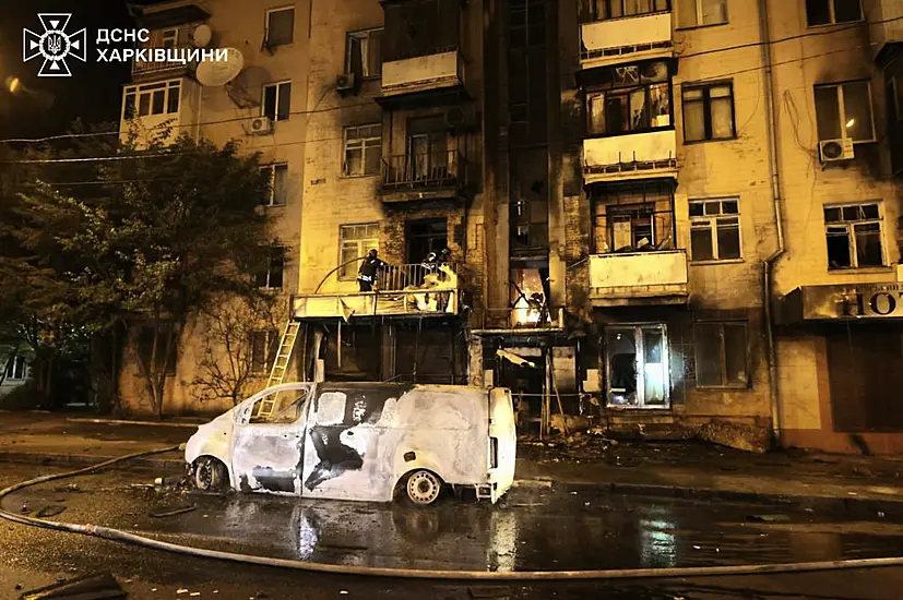 Dozens Wounded In Russian Drone Strike On Ukrainian City