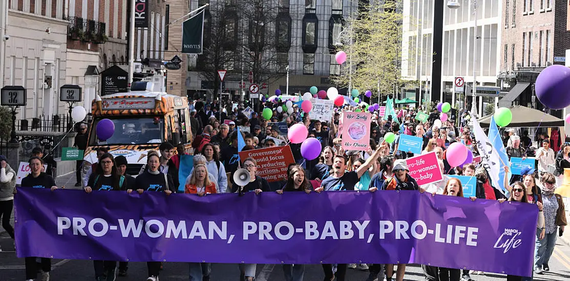 Rally Hears Calls For Government To Address ‘Soaring’ Abortion Numbers
