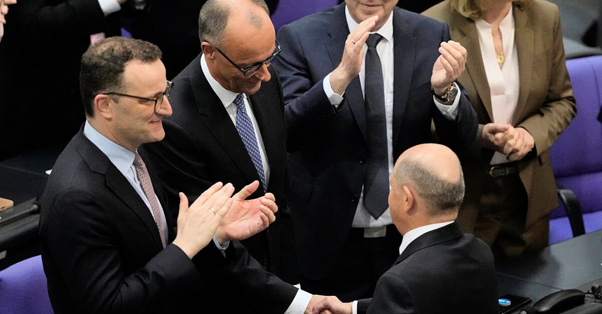 Friedrich Merz wins on second ballot to become Germany’s chancellor