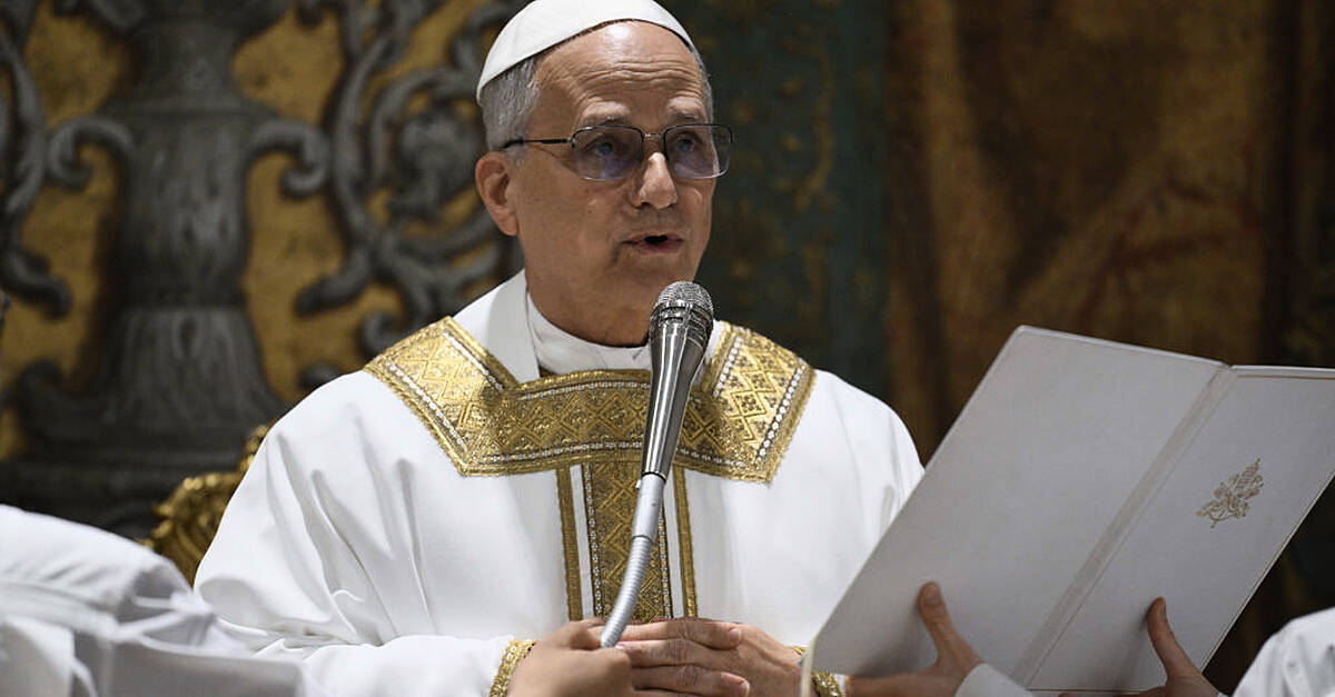 Leo XIV celebrates first Mass as Pope