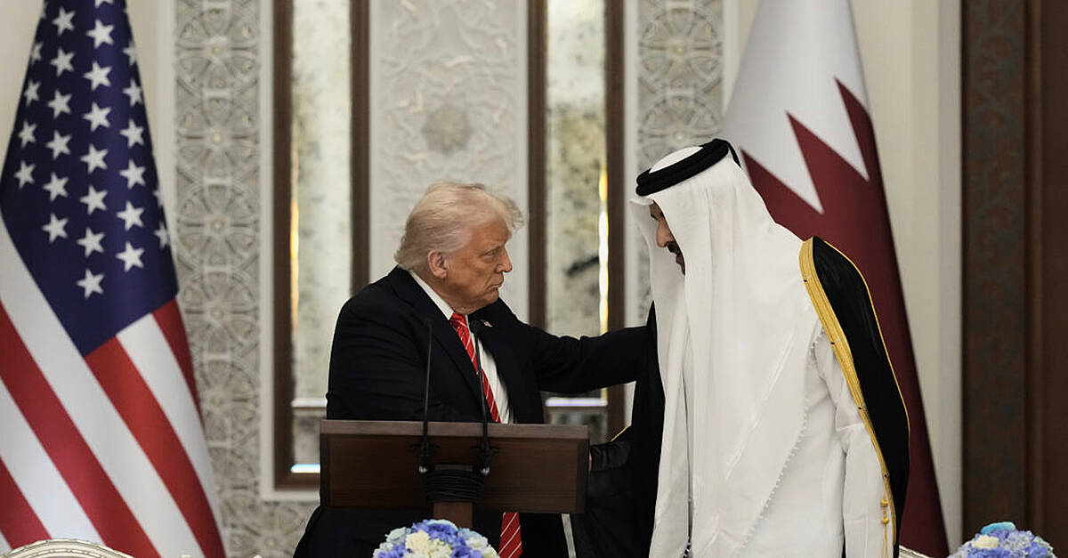 President Donald Trump urged Qatar to use its influence over