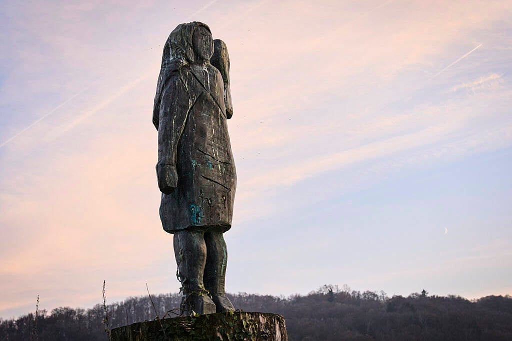 Police investigate disappearance of Melania Trump’s statue in Slovenia