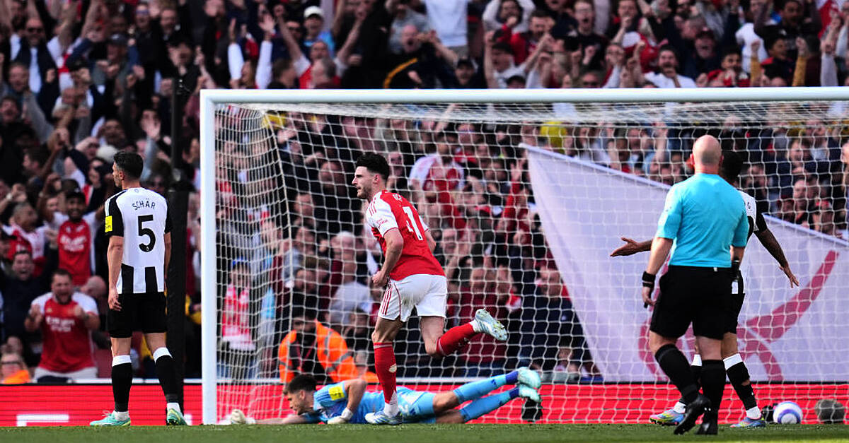 Declan Rice на второто полувреме удари Арсенал до победа с