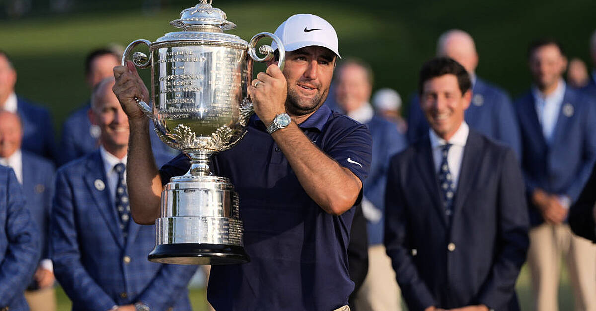 Scottie Scheffler hailed his mentality as his greatest strength after