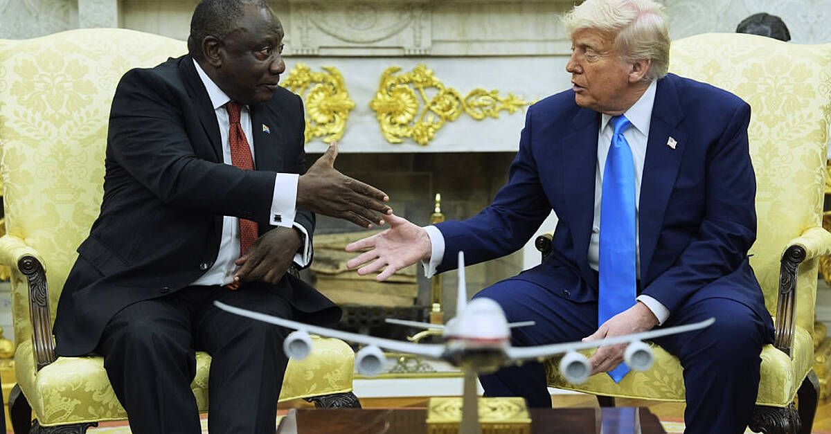 Trump hosts Ramaphosa as South African leader looks to salvage relationship