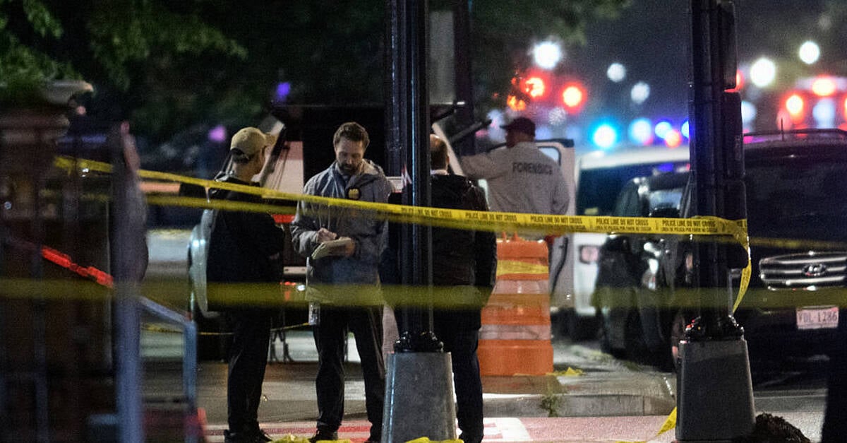 Man charged with murder after Israeli embassy couple shot dead in Washington