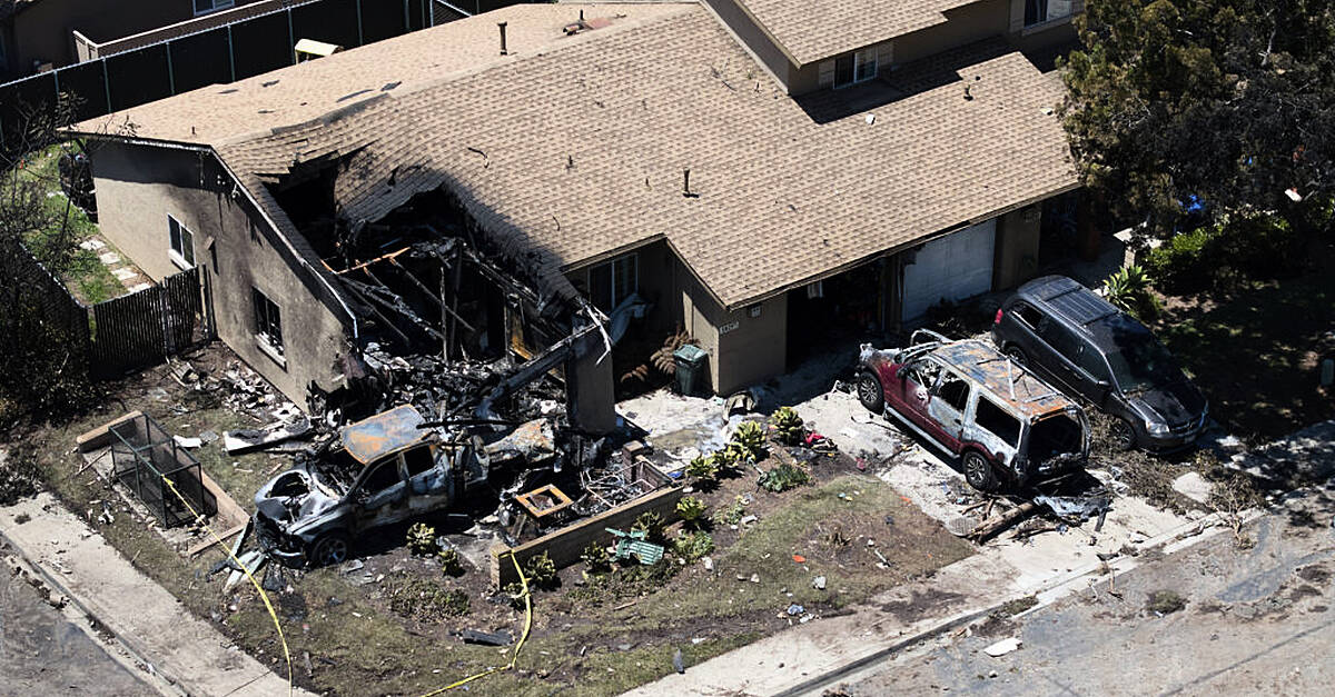 Music agency says three staff died in San Diego neighbourhood plane crash