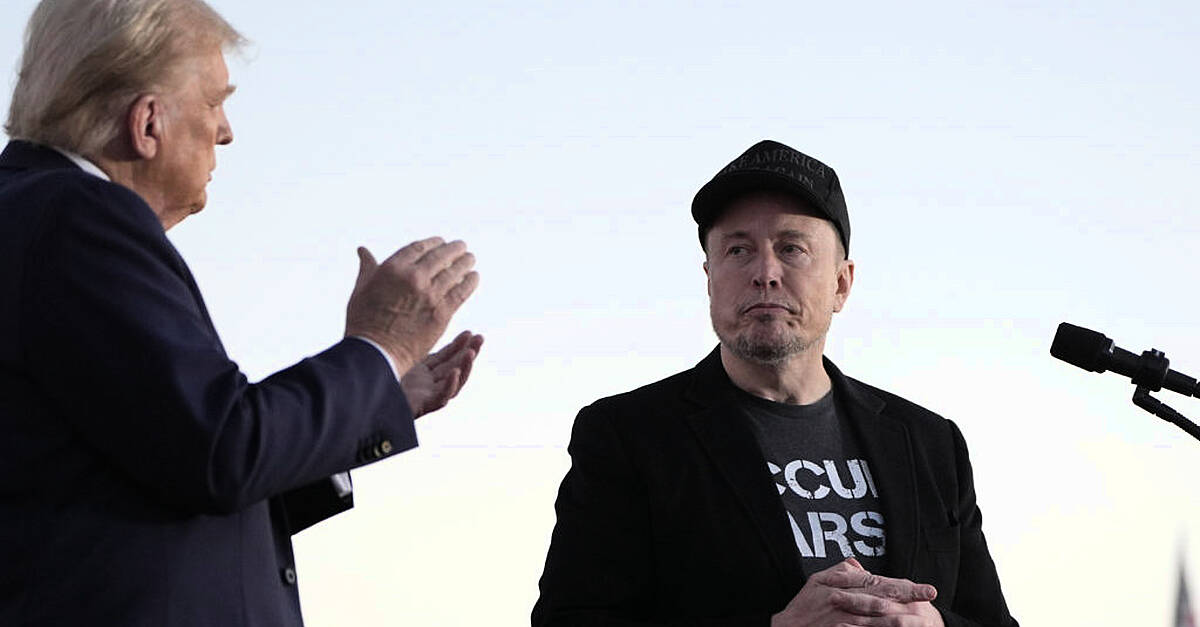 Donald Trump and Elon Musk urged by Republicans to end feud