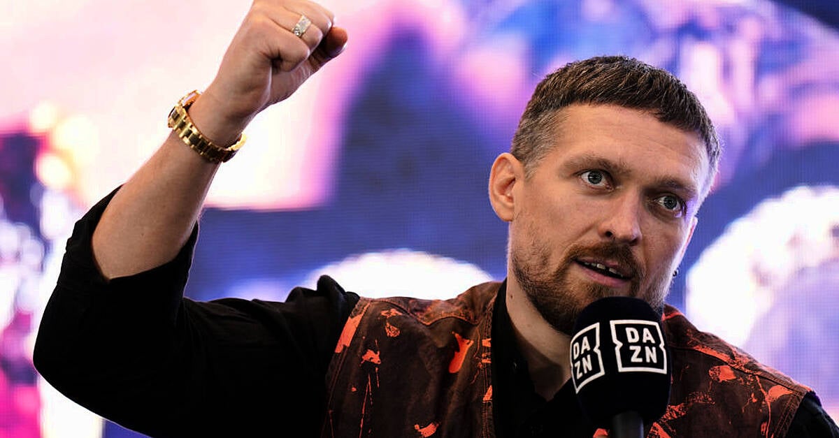 Oleksandr Usyk sends Donald Trump ‘live in my house for one week’ message