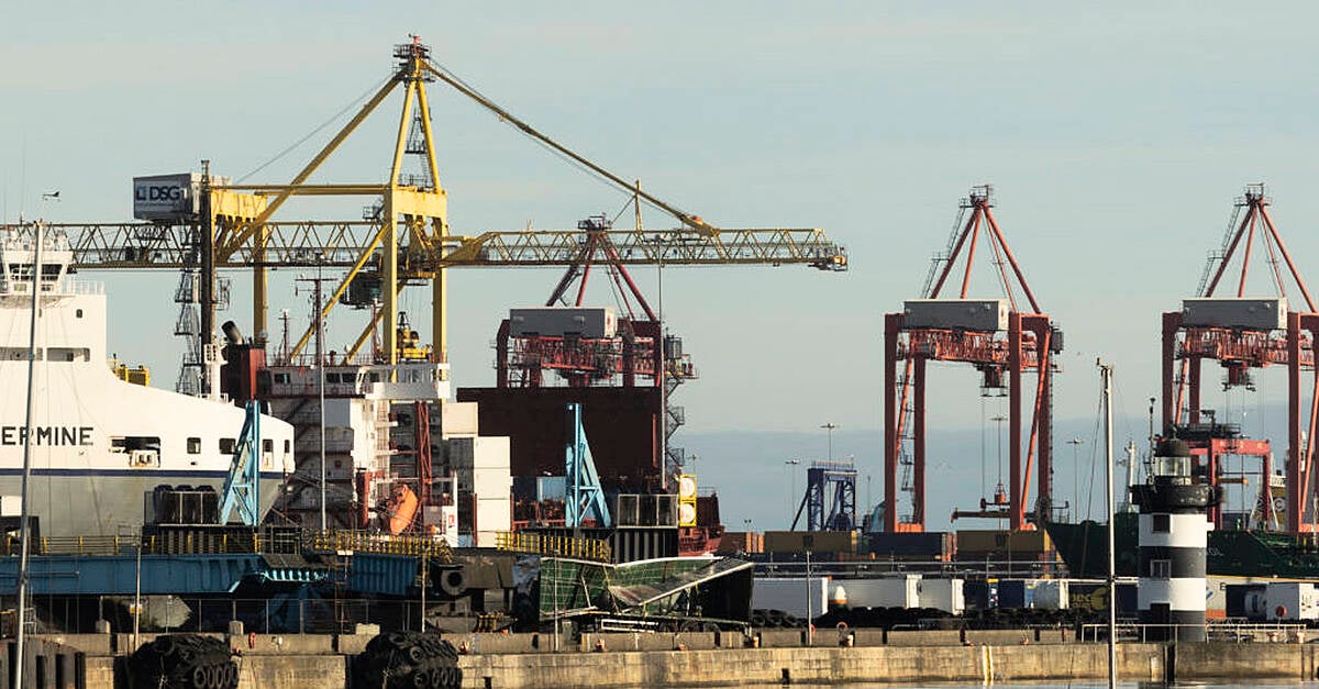 Ireland s exports fell by 43 per cent in April