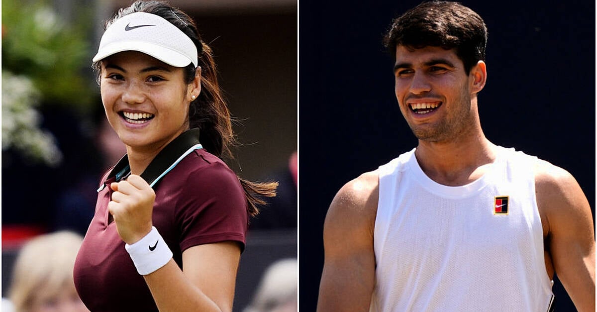 Emma Raducanu paired with Carlos Alcaraz for new-look US Open mixed doubles