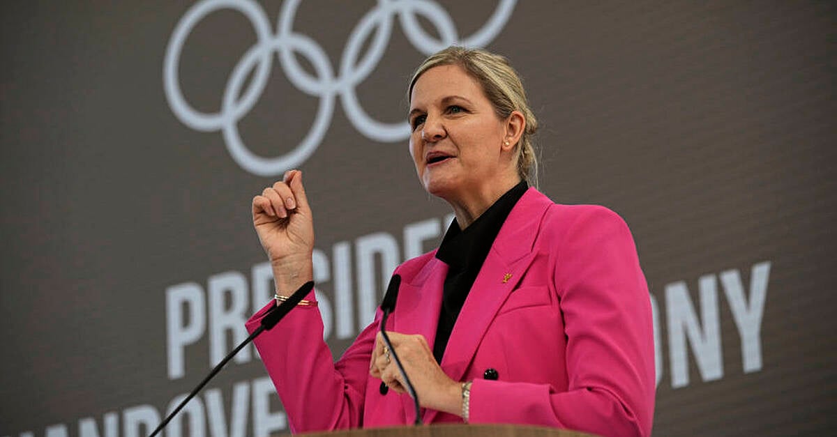 Kirsty Coventry takes over as IOC president