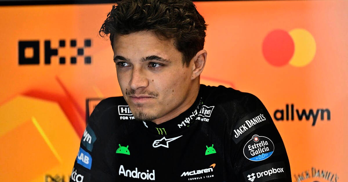 Lando Norris най -бързо в последната практика за австрийската Гран При 