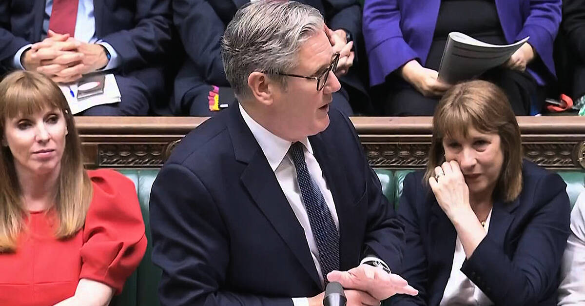 Starmer backs Reeves after UK chancellor’s tears in Commons