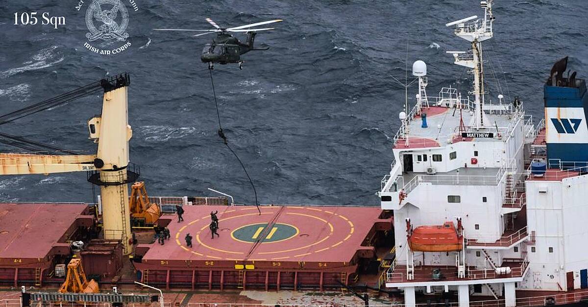 Dramatic footage of the country's largest drugs seizure released