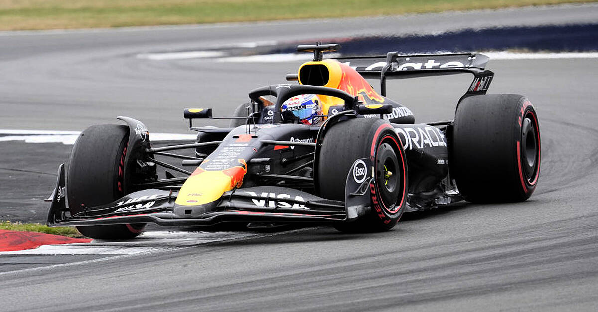 Max Verstappen spoils the British party by taking pole at Silverstone