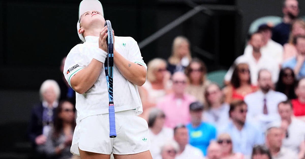 Sonay Kartal’s impressive Wimbledon run ended by Anastasia Pavlyuchenkova