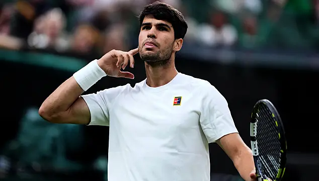 Wimbledon champion Carlos Alcaraz sets up Cameron Norrie quarter-final