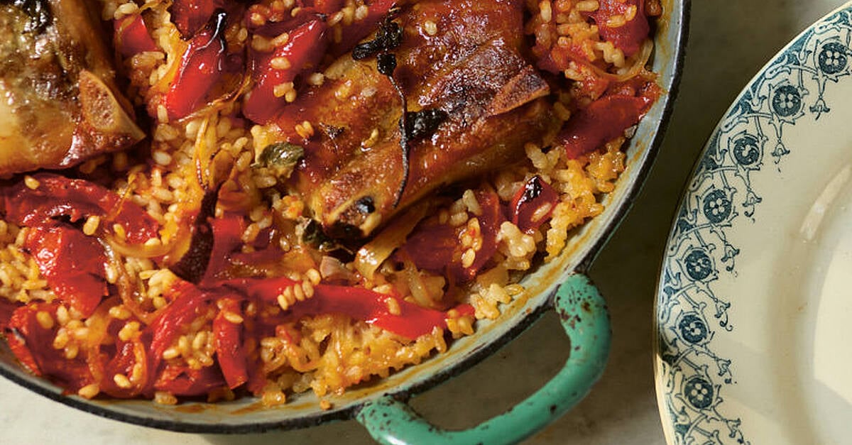 Arroz Al Horno на Жозе Пизаро със рецепта за свински ребра 