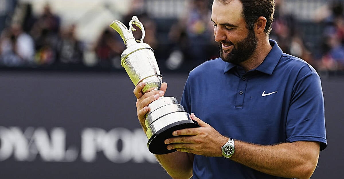Scottie Scheffler calls Tiger Woods comparisons ‘silly’ after his Open triumph