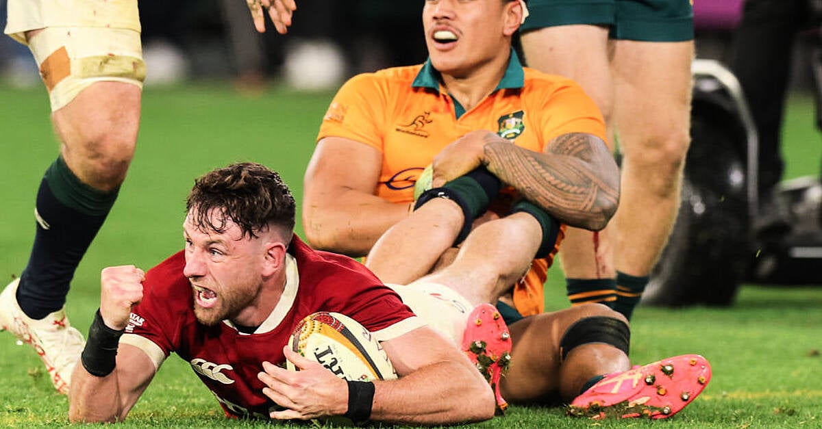 Saturday sport: Keenan's late try secures Lions victory over Australia